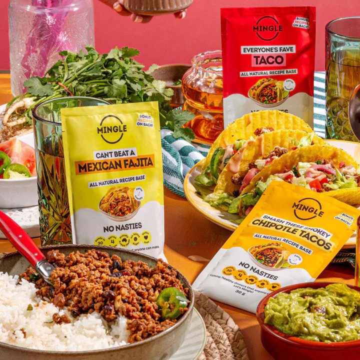 Mingle Recipe Base - Mexican Fajita 35g - Image 4